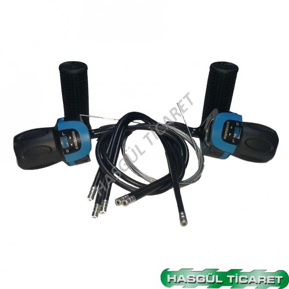 HSGL BİSİKLET GÖSTERGELİ MAVİ VİTES KOLU - 3