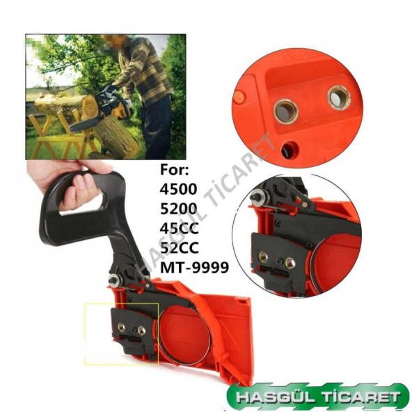 HSGL MOTORLU TESTERE YAN KAPAK (FREN KOLU) 4500/5200 - 4