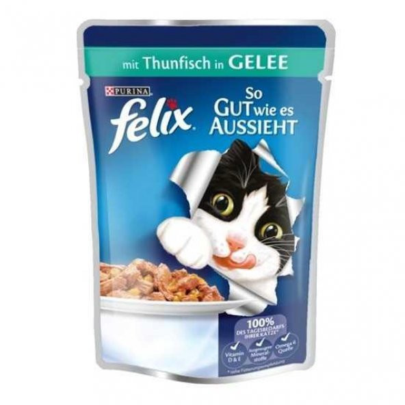 Felix Ton Balıklı Kedi Konservesi 100 Gr