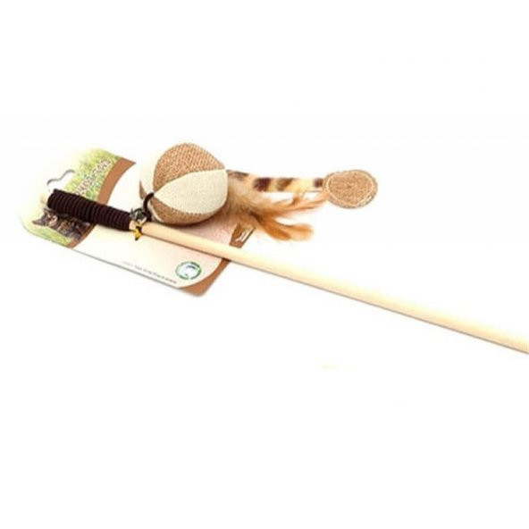 Eastland Tüylü Ve Peluşlu Kedi Oltası 46 cm