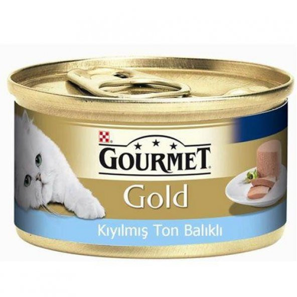 Gourmet Gold Kıyılmış Ton Balıklı 85 gr Kedi Konserve Maması