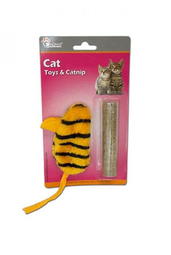 EASTLAND CATNİP FARE KEDİ OTLU KEDI OYUNCAĞI 6*10 CM - 4