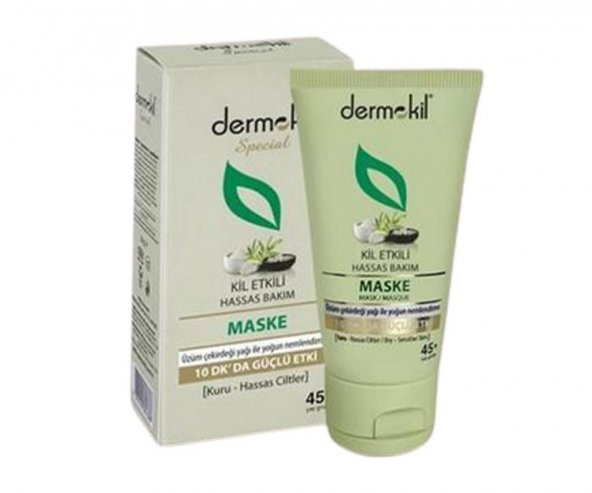 Dermokil Maske 45+Yaş 50Ml Kuru/Hassas Ciltler