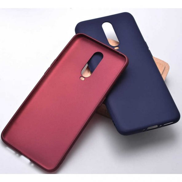 Oppo RX17 Pro Kamera Korumalı Mat Soft Kaliteli Silikon Kılıf - 2