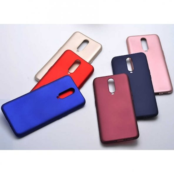 Oppo RX17 Pro Kamera Korumalı Mat Soft Kaliteli Silikon Kılıf - 11