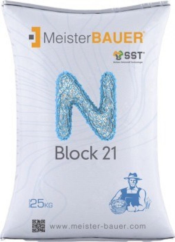 YAVAŞ SALINIMLI ŞEKER GÜBRE Meister Baurer N21 Yeni Nesil Azotlu Gübre 21 Azot
