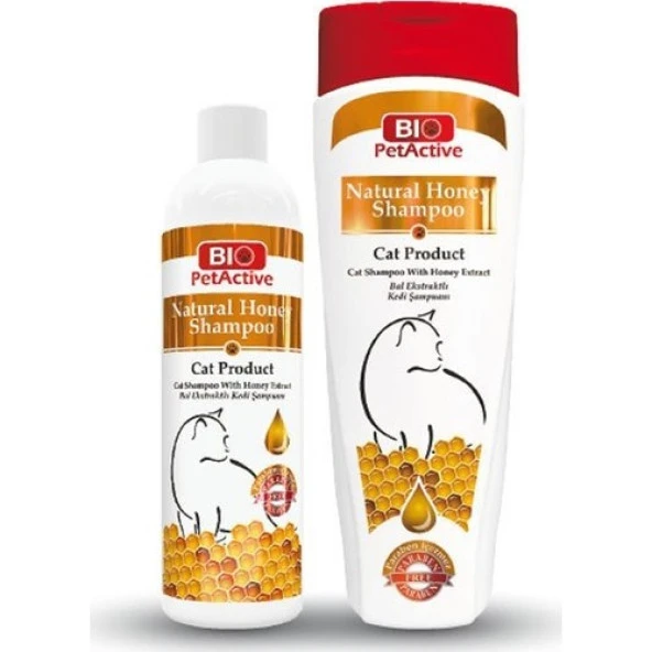 Biopetactive Natural Honey Kedi Şampuanı 400ml BALÖZLÜ Skt:08/2024
