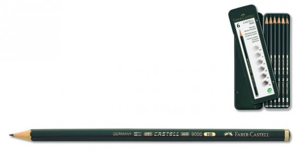 Faber Castell® 9000 Dereceli Kurşun Kalem,