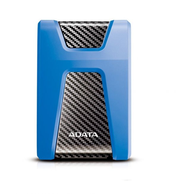 ADATA 1TB 2,5" HD650 Darbeye Dayanıklı USB 3.1 Taşınabilir Disk Mavi