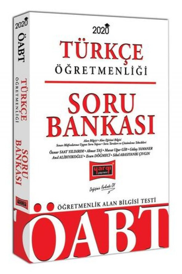 Yargı Yayınları 2020 ÖABT Türkçe Öğretmenliği Soru Bankası