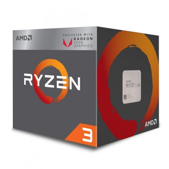AMD Ryzen 3 2200G 3.5/3.7GHz Radeon Vega 8 Vga - 1