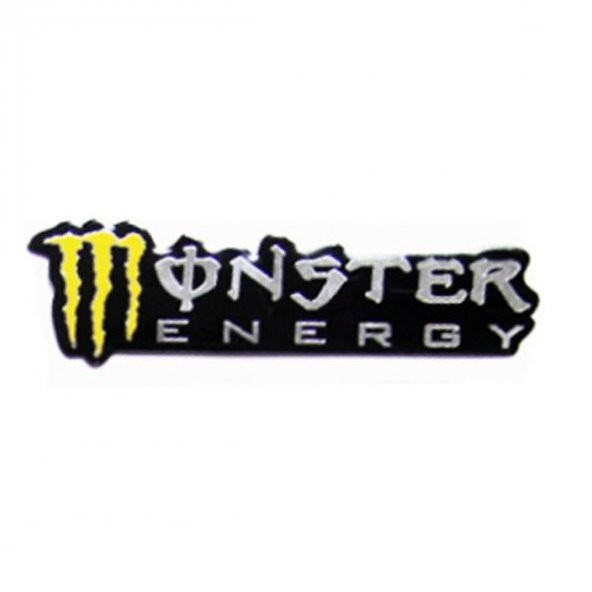 Monster Energy Alüminyum Sticker Yapıştırma