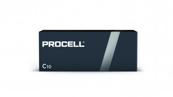 Duracell Procell LR14  1.5V C Tipi Orta Alkalin Pil 10'lu Paket