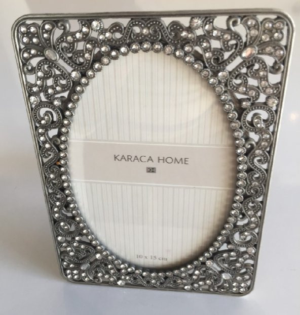 Karaca Home Dekoratif Taşlı Resim Çerçevesi 10x15 cm