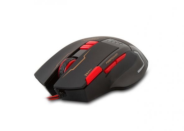 Everest SGM-X10 Usb Siyah Gaming Mouse Pad ve Oyuncu Mouse - 2