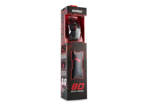 Everest SGM-X10 Usb Siyah Gaming Mouse Pad ve Oyuncu Mouse - 5