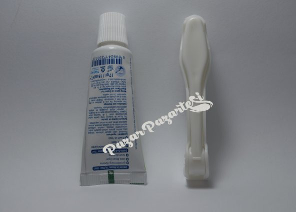 50 Adet Diş Seti, Katlanır Diş Fırçası ve 17 gr Diş Macunu Poşetli 2 li Set, Seyahat Tipi Diş Fırçası, Mini Diş Fırçası ve Macun - 2