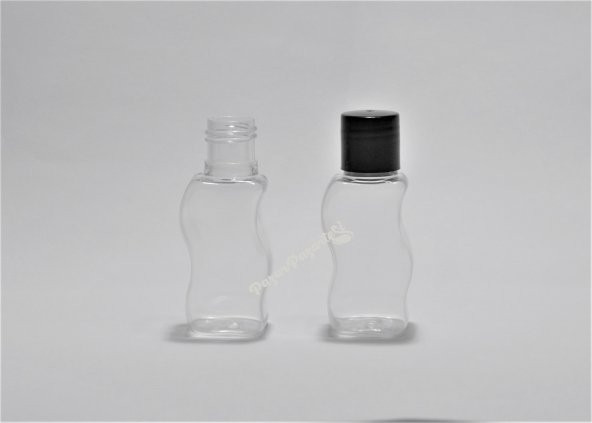 100 Adet Boş Plastik Şişe, Boş Sıvı Şişesi, Seyahat Şişesi, Boş Pet Şişe 30 ml - 2