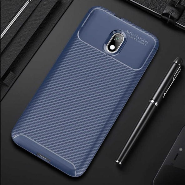Xiaomi Redmi 8A Elde Kaymayan Kamera Korumalı Kılıf - 4