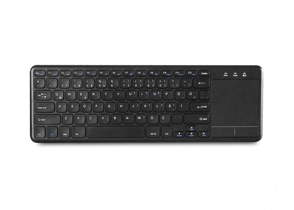 Everest EKW-155 Siyah ToucPad Mouse Q + Kablosuz Klavye