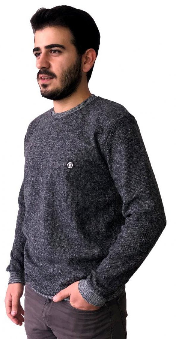 PHİLİPP SWEATSHİRT PHİLİPP DARİNG ERKEK SWEATSHİRT PAMUKLU GRİ - 3
