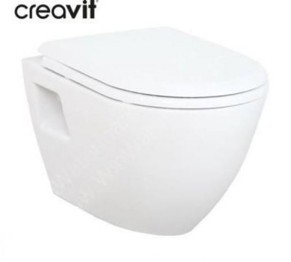 Creavit GR5001 Gömme Rezervuar - TP325 Asma Klozet 5li Set TEFEN KAPAK - 7