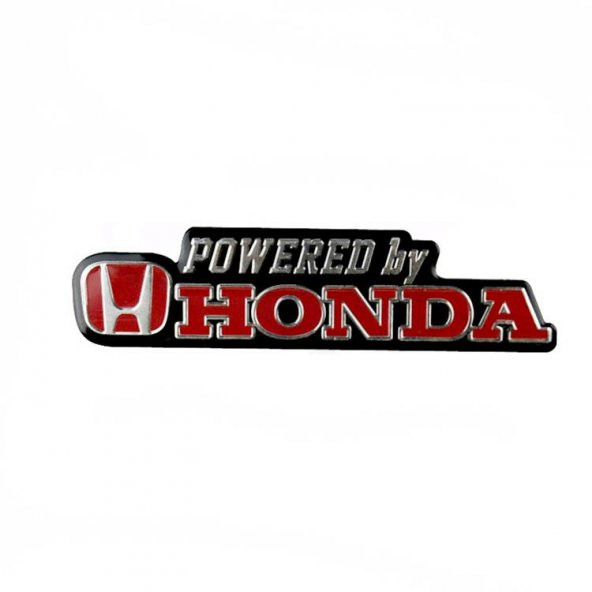 Powered by Honda Alüminyum Sticker Yapıştırma