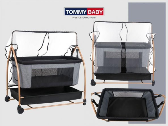 Tommybaby Gold Line 425 Sallanabilir Bebek Hamak Beşik