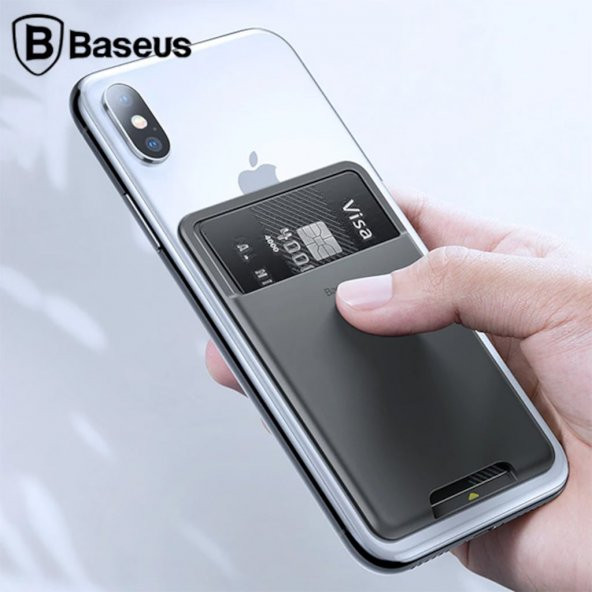 Baseus back stick Universal Telefon Arkası Kart Yuvası Cüzdan