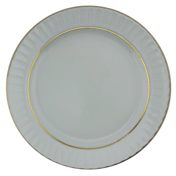 Güral Porselen 12li Büyük Pasta Tabağı - 20cm - 3