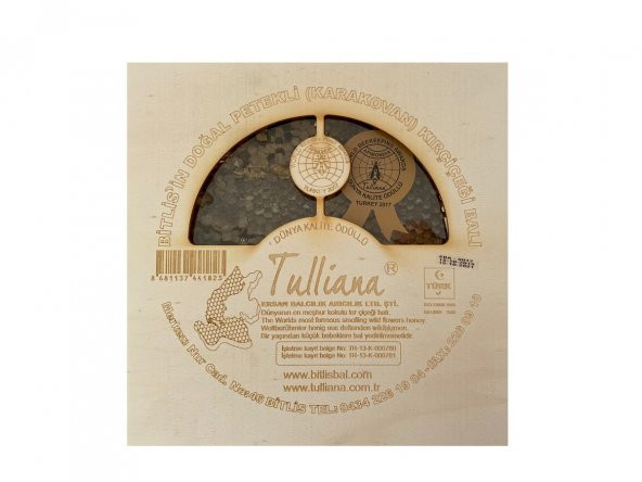 Bitlis Doğal Petekli Bal - Tulliana Bal (1kg) - 2