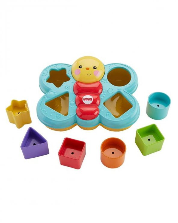 Fisher Price Şekil Eşleştirme Arkadaşı Kelebek CDC22 - 3