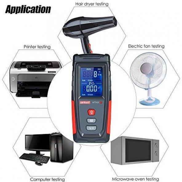 Wintact WT3121 Elektromanyetik Alan Radyasyon Ölçer - 2