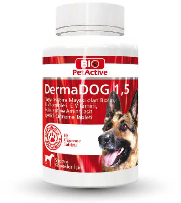 Biopetactive DermaDog 1,5 50 tablet