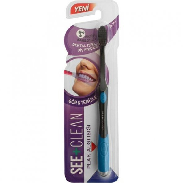 See Clean Dental Işıklı Diş Fırçası - Mavi - 2