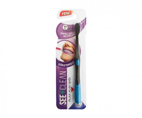 See Clean Dental Işıklı Diş Fırçası - Mavi