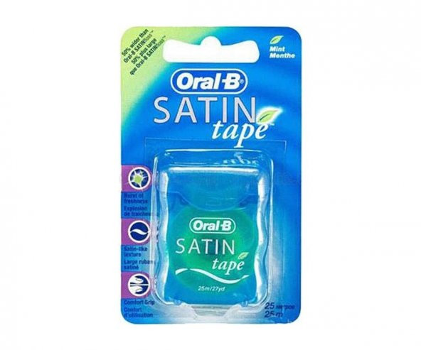 Oral-B Diş İpi Satin Tape 25 m