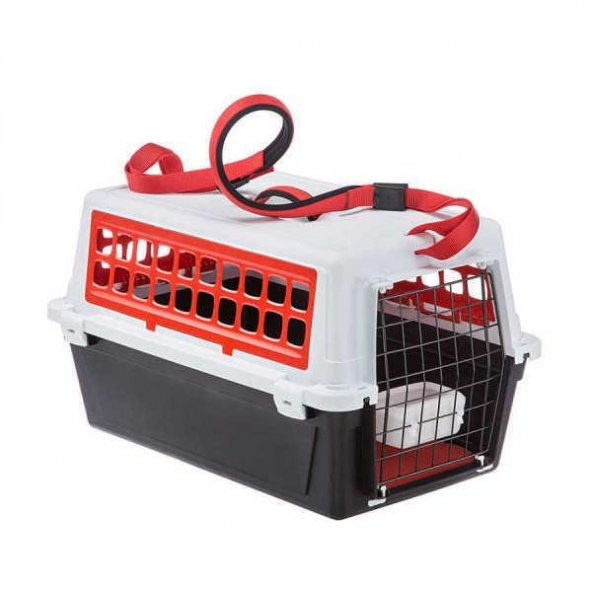 Ferplast Carrier Atlas 10 Trendy Kedi Köpek Taşıma Kabı - Kırmızı