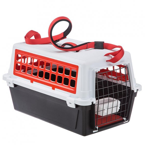 Ferplast Carrier Atlas 20 Trendy Kedi Köpek Taşıma Kabı - Kırmızı