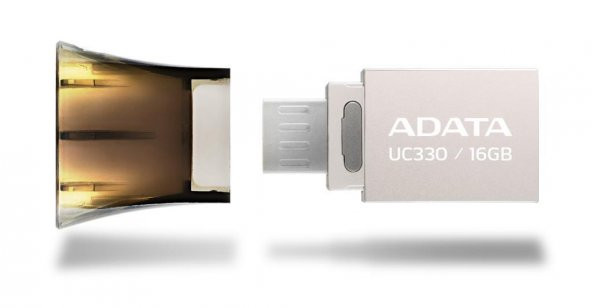 ADATA 16GB UC330 Otg USB 2.0 / Micro USB Bellek