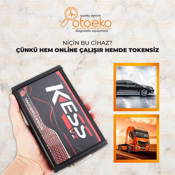 Kess V2 Master Version V5.017 Ecu Chip Tuning Tokensiz Euro Clone - 3