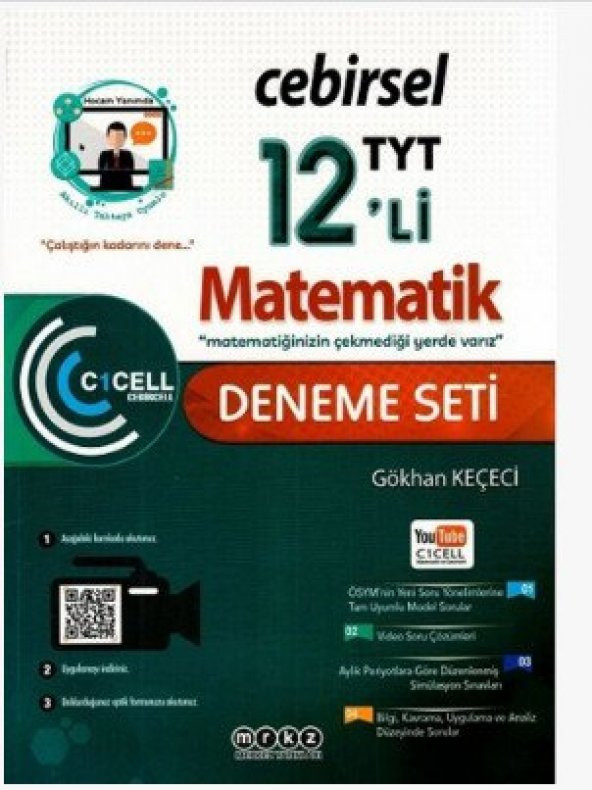 Merkez Analitik TYT Cebirsel Matematik 12 Li Deneme - 2021 - 2