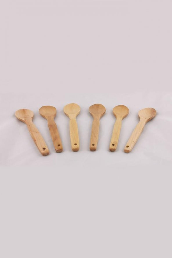 Ahşap Yemek Kaşığı & Kaşık Takımı Seti 6 lı - 2