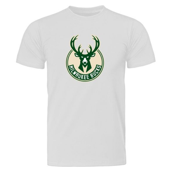 All-Star Basketbol Milwaukee Bucks Beyaz Tişört