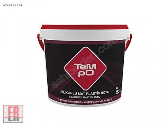 FİLLİ BOYA TEMPO SİLİKONLU İÇ CEPHE BOYASI 3,5 KG (TÜM RENKLER)