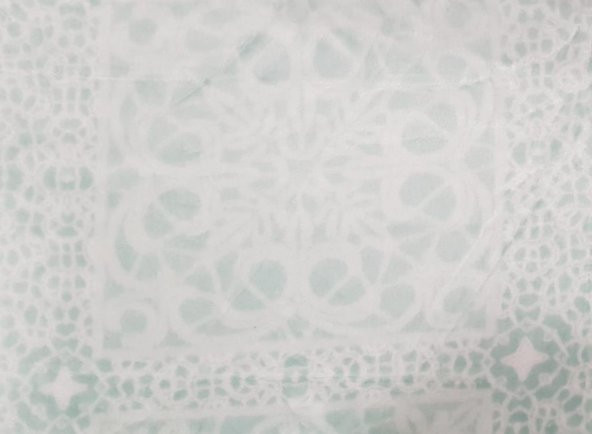 Özdilek Tek Kişilik Soft Battaniye Dantela Mint Baskılı - 2