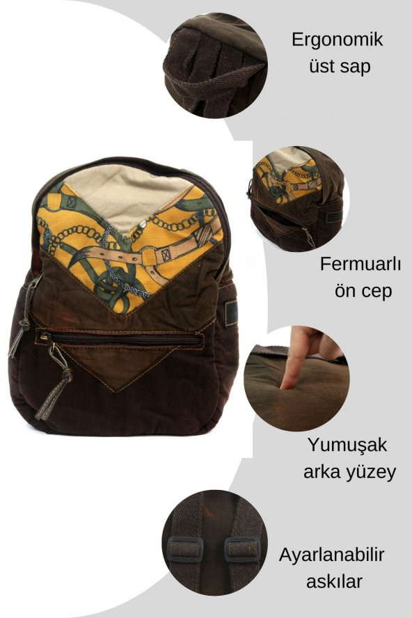 Old Cotton Cargo 4028 KC Veta Bag Tablet - Sırt Çantası - 2