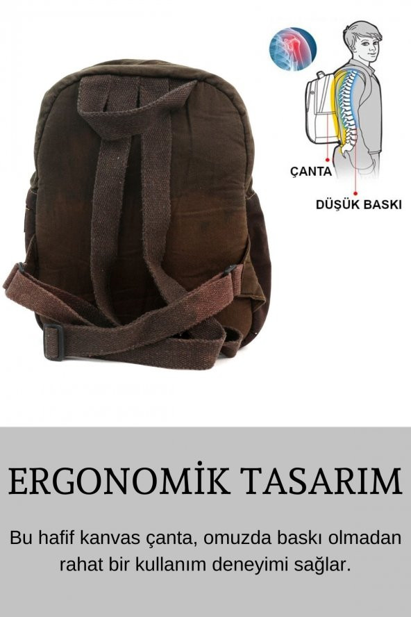 Old Cotton Cargo 4028 KC Veta Bag Tablet - Sırt Çantası - 6