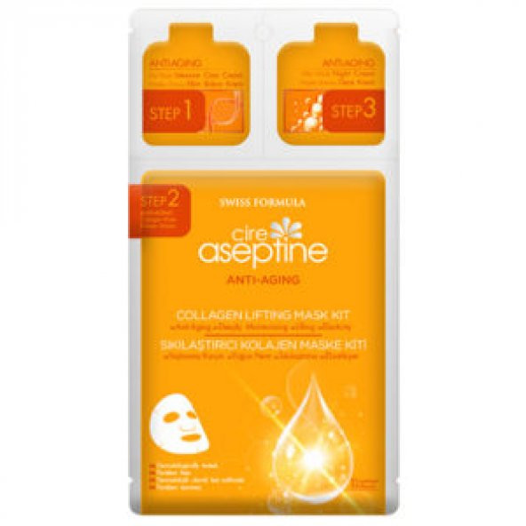 Cire Aseptine Collagen  3 Aşamalı Maske Sıkılaştırıcı
