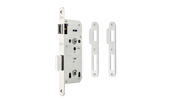 Kale 149-R WC İç Kapı Gömme Kilidi 45 mm Nikel